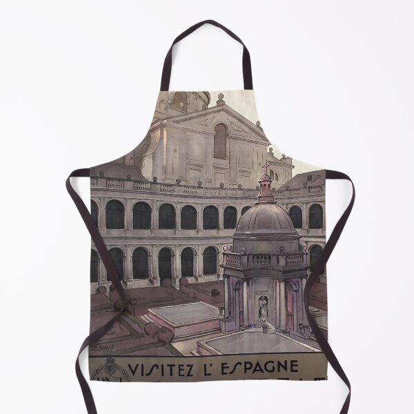 Item preview, retro classic Visitez Espagne poster designed and sold by CorasPosters.