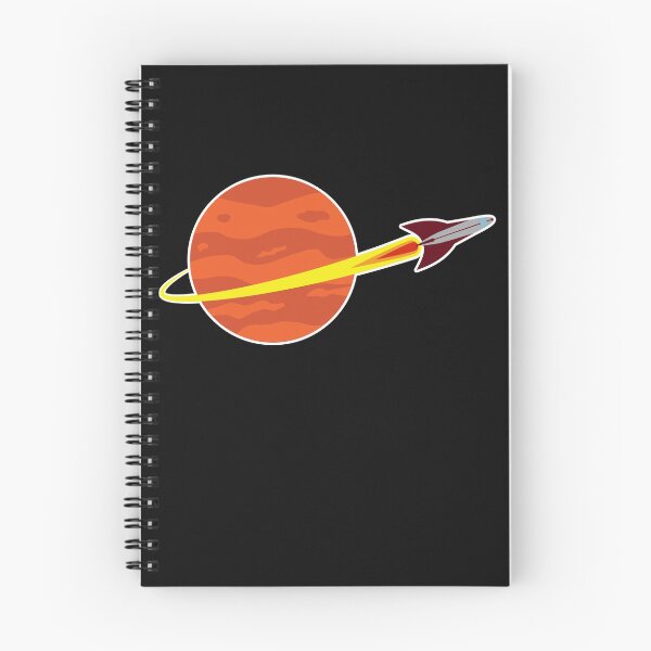 Item preview, Spacecraft and red planet designed and sold by ondrejcreates.