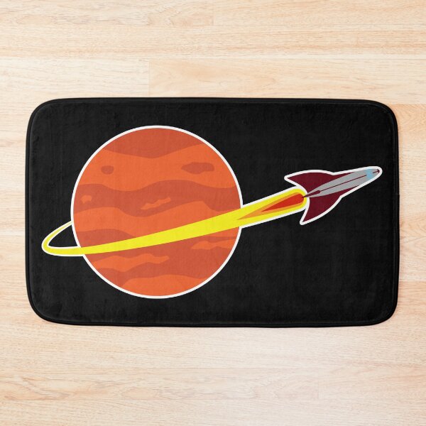Item preview, Spacecraft and red planet designed and sold by ondrejcreates.