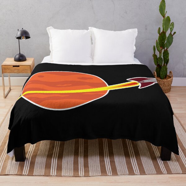 Item preview, Spacecraft and red planet designed and sold by ondrejcreates.