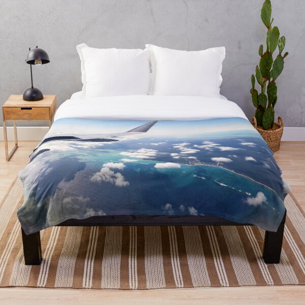 Item preview, Sea and Land Cloudy Plane View designed and sold by Meshili.