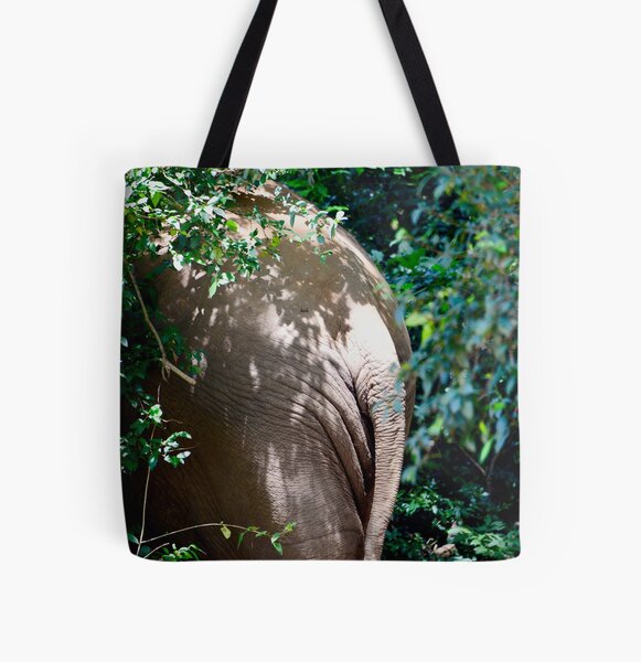 elephant II / Swiss Artwork Photography All Over Print Tote Bag