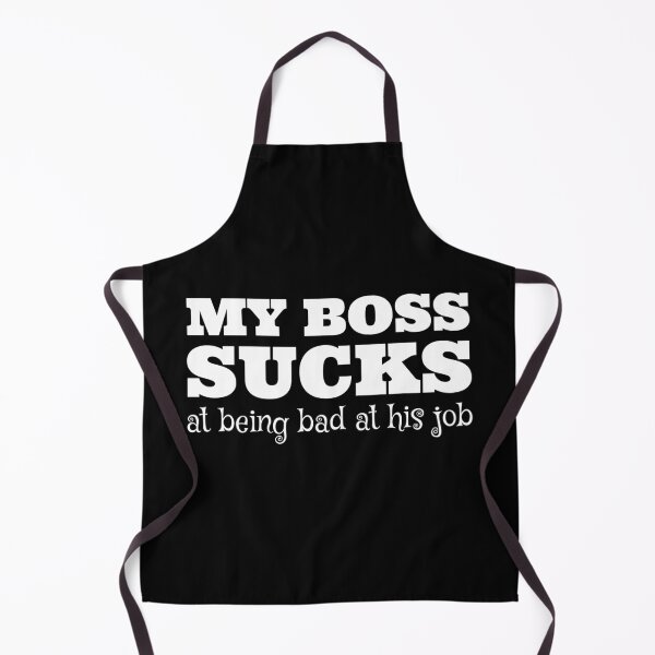 Item preview, Copy of My Boss Sucks At Being Bad At His Job designed and sold by Square Root of Squid.