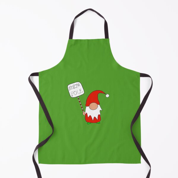 Item preview, Gnome with North Pole Sign designed and sold by mcb-jp.