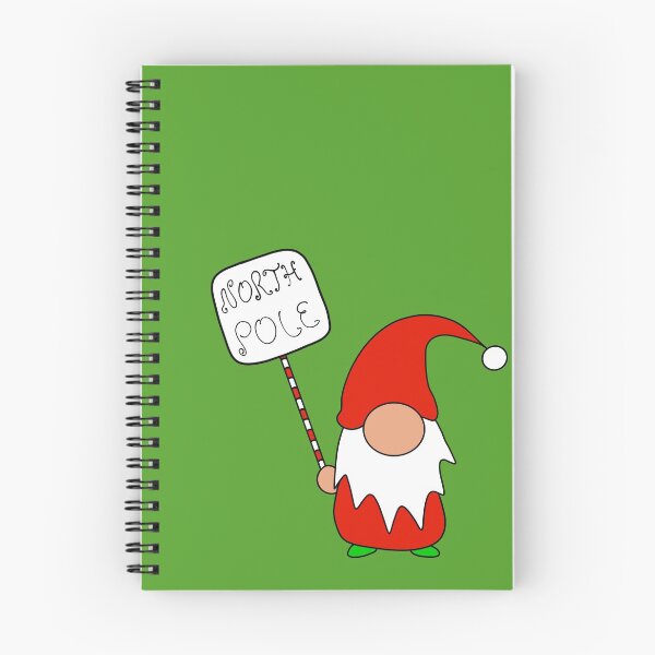 Item preview, Gnome with North Pole Sign designed and sold by mcb-jp.
