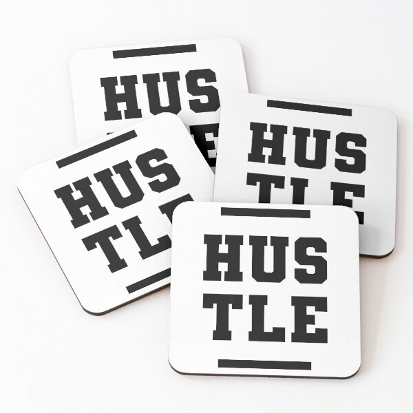 Item preview, Hustle typography - motivational quote designed and sold by DiogoCalheiros.