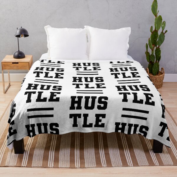 Item preview, Hustle typography - motivational quote designed and sold by DiogoCalheiros.