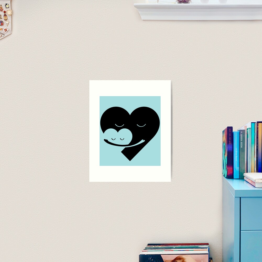 Heart Hug Art Print