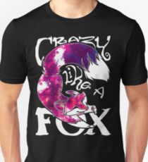 Crazy Like A Fox - Purple Galaxy Unisex T-Shirt