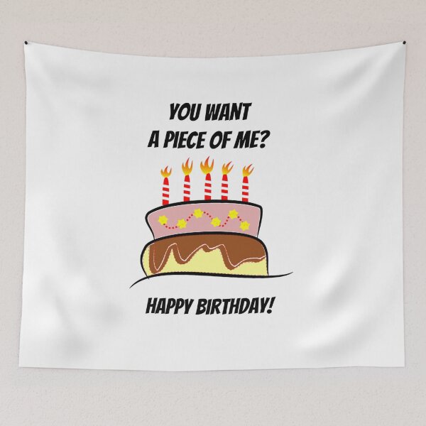 Item preview, quieres un pedazo de mi pastel de cumpleaños designed and sold by ibrastore.