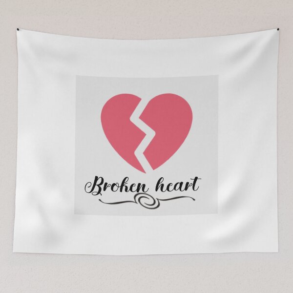 Item preview, broken heart  designed and sold by yushika jaiswal.