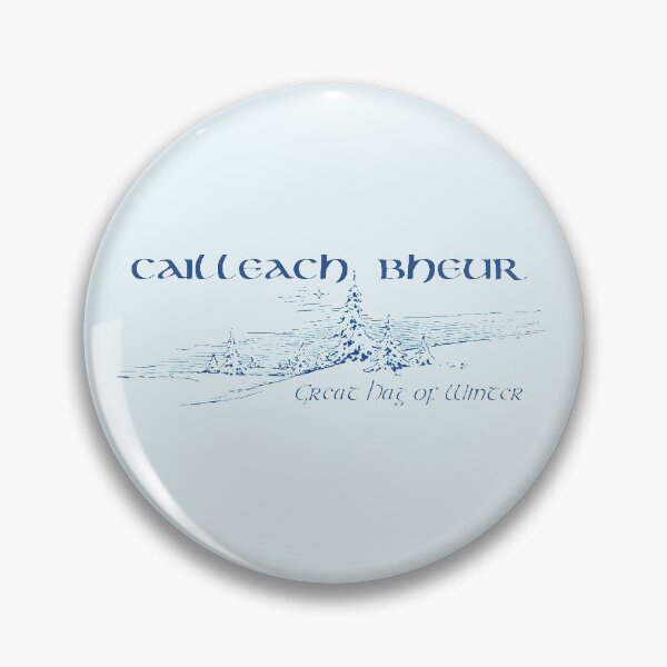 Item preview, Cailleach Bheur, Scots Gaelic Goddess of Winter designed and sold by Prints4Pagans.