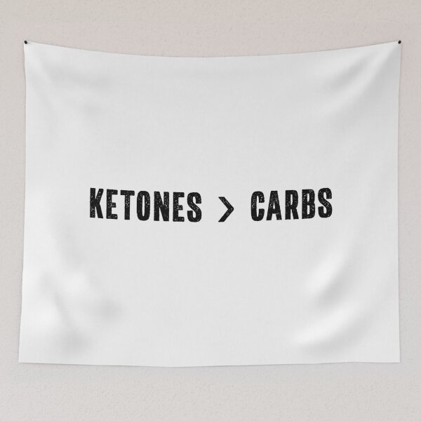Item preview, Ketones Are Greater than Carbs for Carbohydrate Refuser designed and sold by mcshirtface.