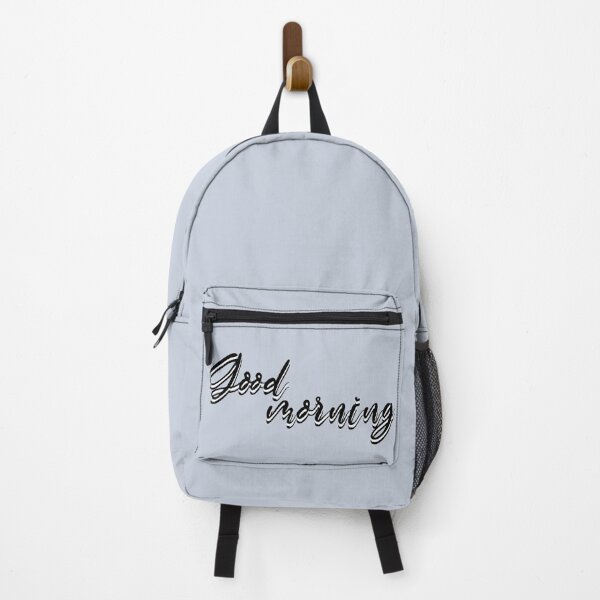 Item preview, Good morning - blue grey background designed and sold by CSouissi.