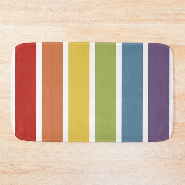 Item preview, LGBT Gay Pride Rainbow Strip Muted Color Tone designed and sold by Ricaso.