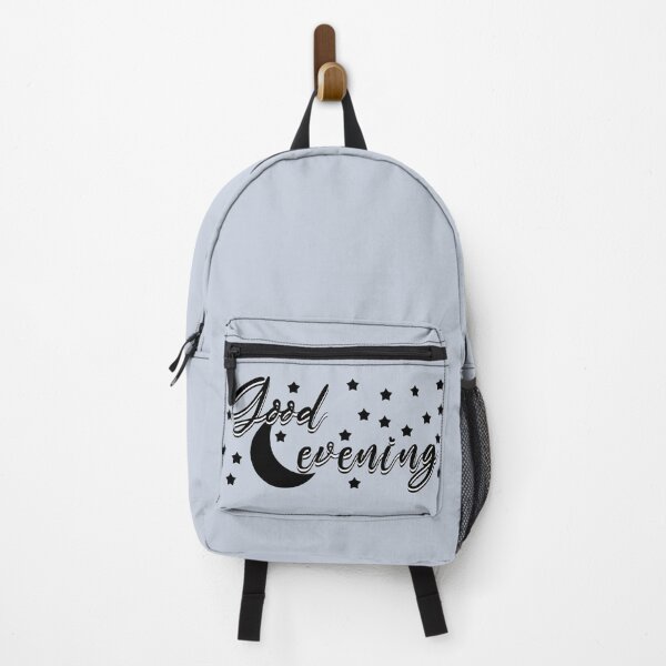 Item preview, Good evening - blue grey background designed and sold by CSouissi.