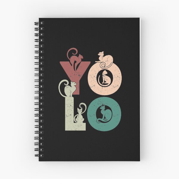 Item preview, Yolo | You Only Live Once Unless You're A Kitty designed and sold by GravitiTees.