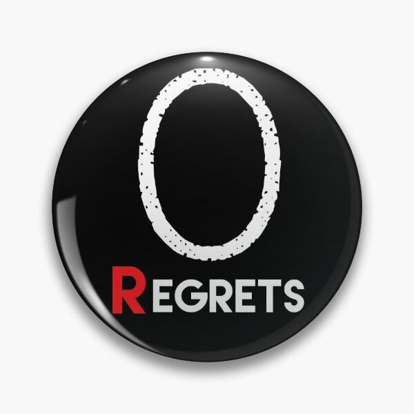 Item preview, Zero Regrets designed and sold by MNSDesignHub.