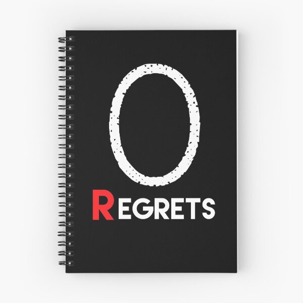 Item preview, Zero Regrets designed and sold by MNSDesignHub.