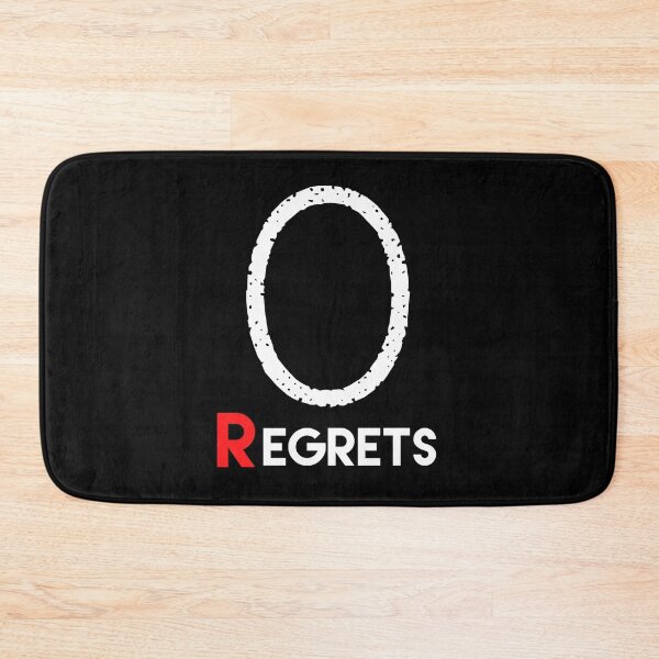 Item preview, Zero Regrets designed and sold by MNSDesignHub.