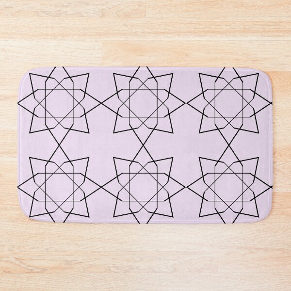 Item preview, Repeating geometric shape-light purple background designed and sold by CSouissi.