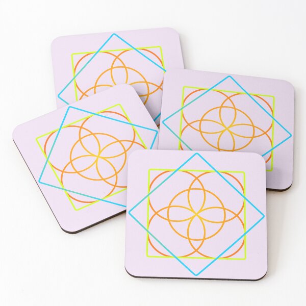 Item preview, Repeating geometric shape-light blue background designed and sold by CSouissi.