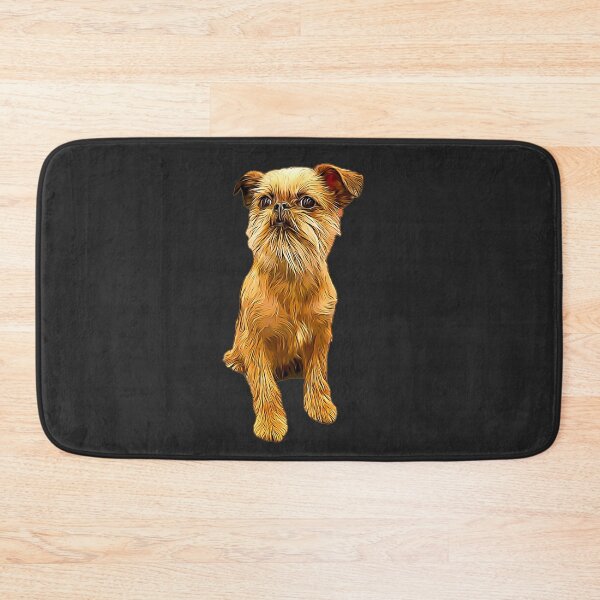 Item preview, Brussels Griffon Bruxellois Cute Puppy Dog designed and sold by ElegantCat.