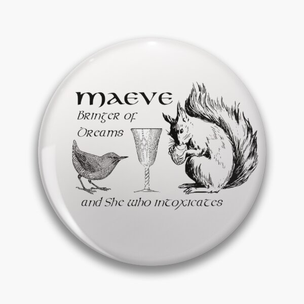 Item preview, Maeve, Intoxicating Irish Goddess Queen designed and sold by Prints4Pagans.