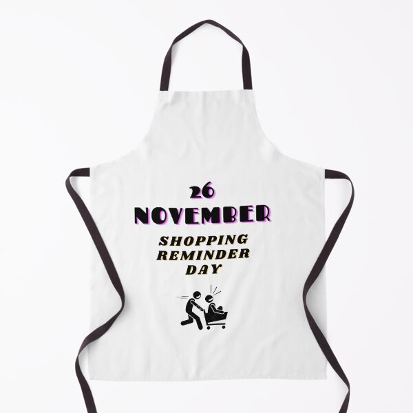 Item preview, shopping reminder day funny quote t shirt  designed and sold by HIPNOTIZAR  CRAFTS.