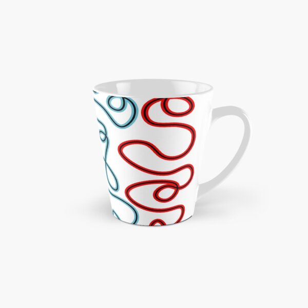 Colored Scribble Tall Mug
