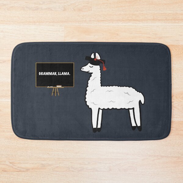 Item preview, Grammar Llama designed and sold by CharmerLlamas.