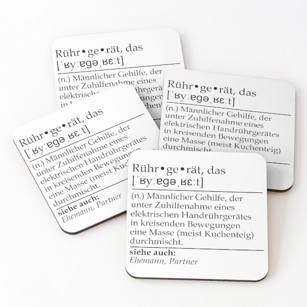 Item preview, Rührgerät Ddefinition for Husband Who Helps His Wife designed and sold by mcshirtface.