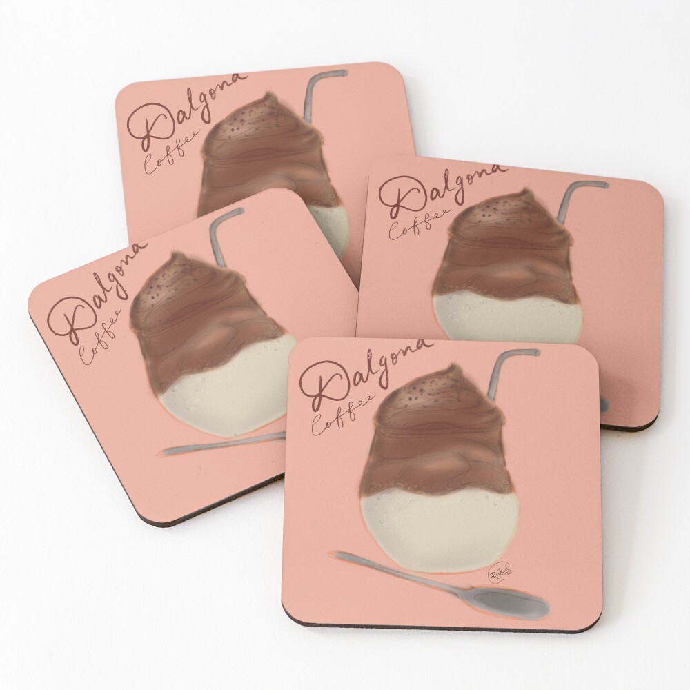 Item preview, Coasters (Set of 4) designed and sold by PriyaKrishStore.
