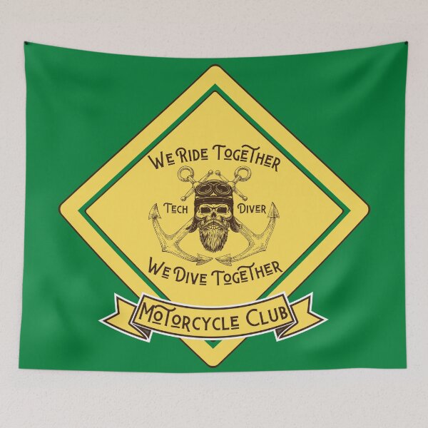 Item preview, We Ride Together, We Dive Together! designed and sold by TravelDive.