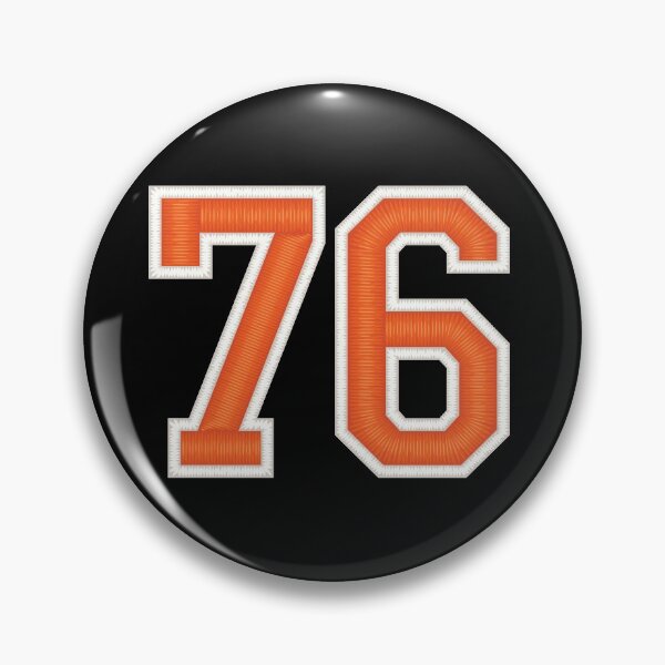 Artikelvorschau, Sport Nummer 76 Jersey sechsundsiebzig Orange entworfen und verkauft von elhefe.