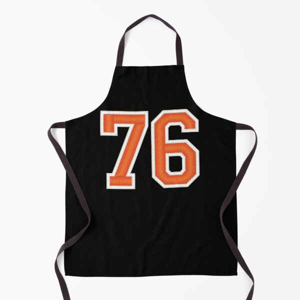 Item preview, Sports Number 76 Jersey seventy-six Orange designed and sold by elhefe.