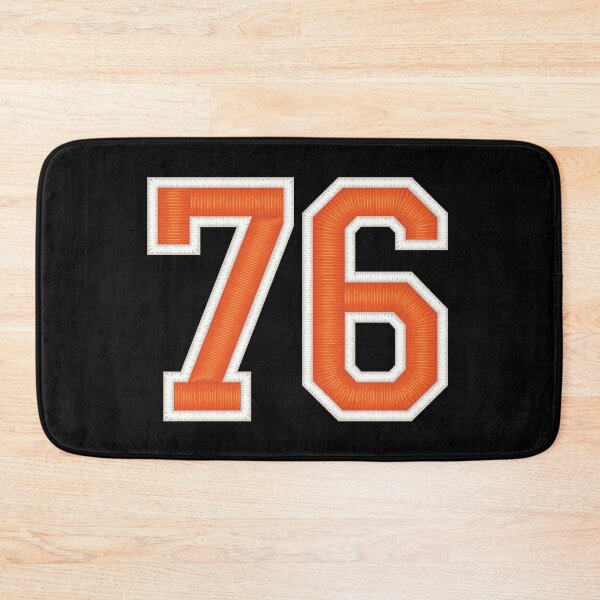 Item preview, Sports Number 76 Jersey seventy-six Orange designed and sold by elhefe.