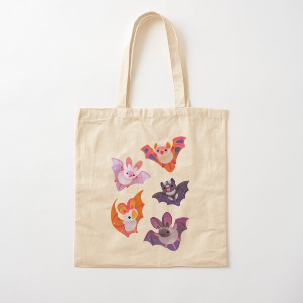 Fledermausgelb Baumwolltasche