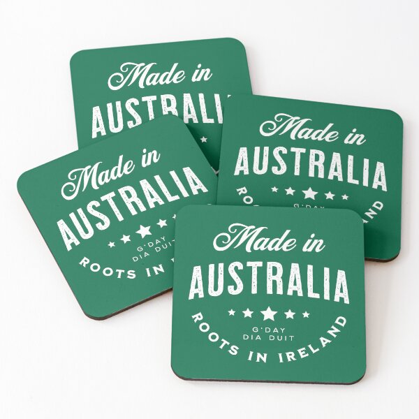 Item preview, Made In Australia ~ Roots in Ireland designed and sold by VicEllisArt.