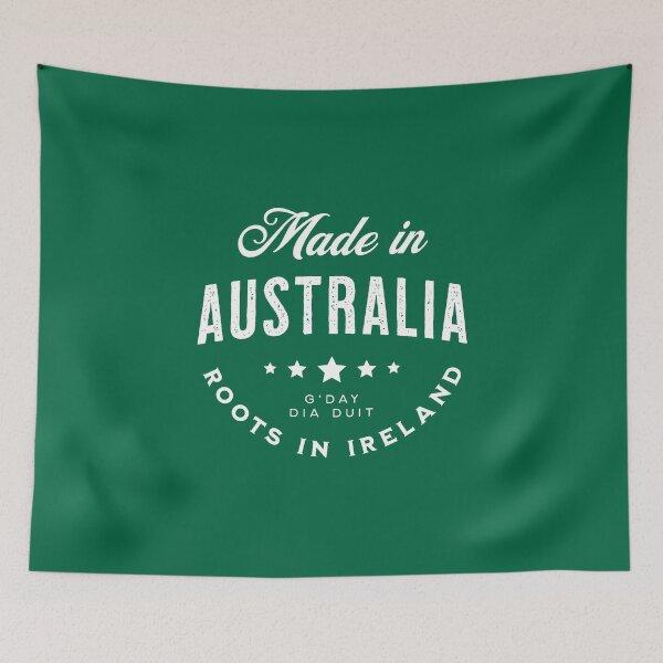 Item preview, Made In Australia ~ Roots in Ireland designed and sold by VicEllisArt.