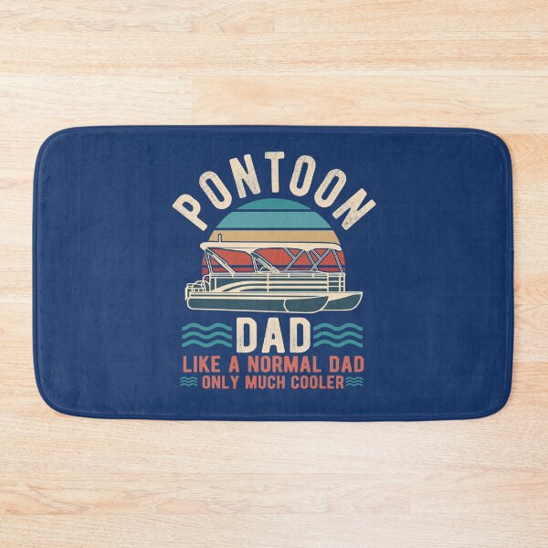 Item preview, Pontoon Captain Dad Like A Normal Dad Only Much Cooler Funny Pontooning Lover Gifts designed and sold by alenaz.