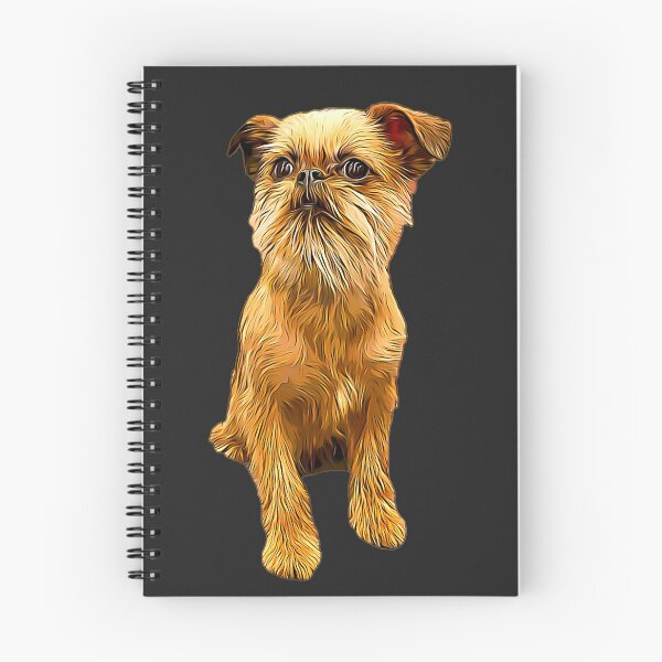 Item preview, Brussels Griffon Bruxellois Cute Puppy Dog designed and sold by ElegantCat.