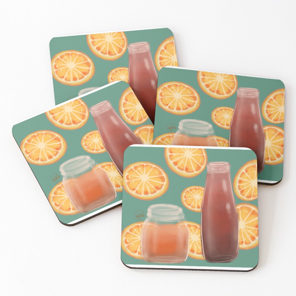 Item preview, Coasters (Set of 4) designed and sold by PriyaKrishStore.