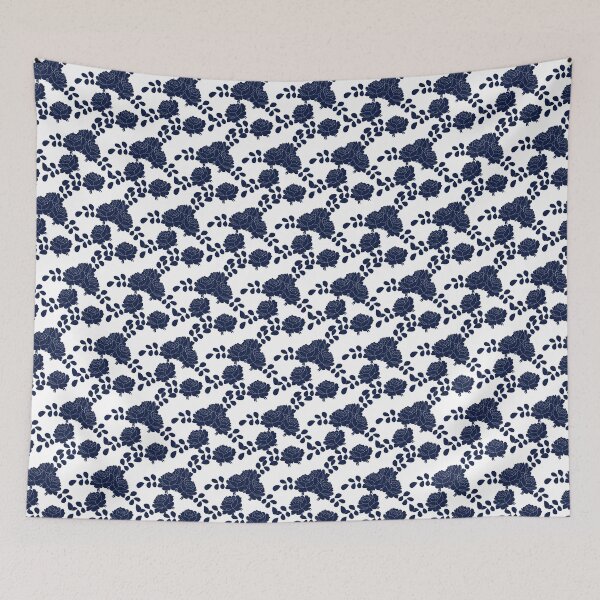 Item preview, SIMPLE PATTERN 4 DARK BLUE designed and sold by ARTemSPL.