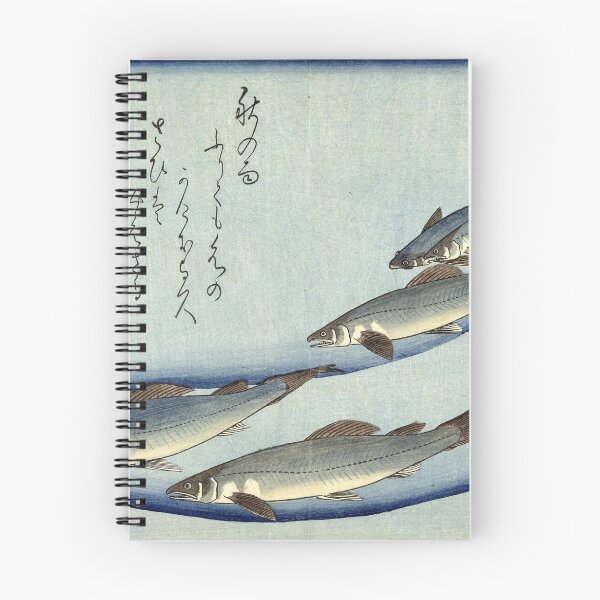 Item preview, Ichiryusai Hiroshige - river trout designed and sold by Hangastudio.