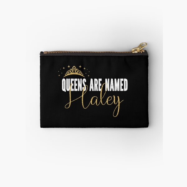 Item preview, Queens Are Named Haley Personalized First Name Girl product designed and sold by Grabitees.