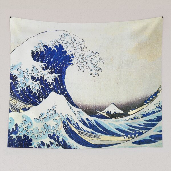 Item preview, Katsushika Hokusai - The Great Wave off Kanagawa designed and sold by Hangastudio.