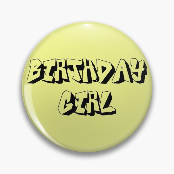 Item preview, birthday girl black designed and sold by LPDesignsUK.
