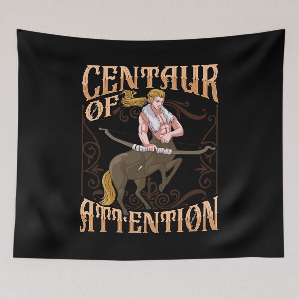 Item preview, Centaur of Attention Pun Greek Mythology Fantasy designed and sold by perfectpresents.