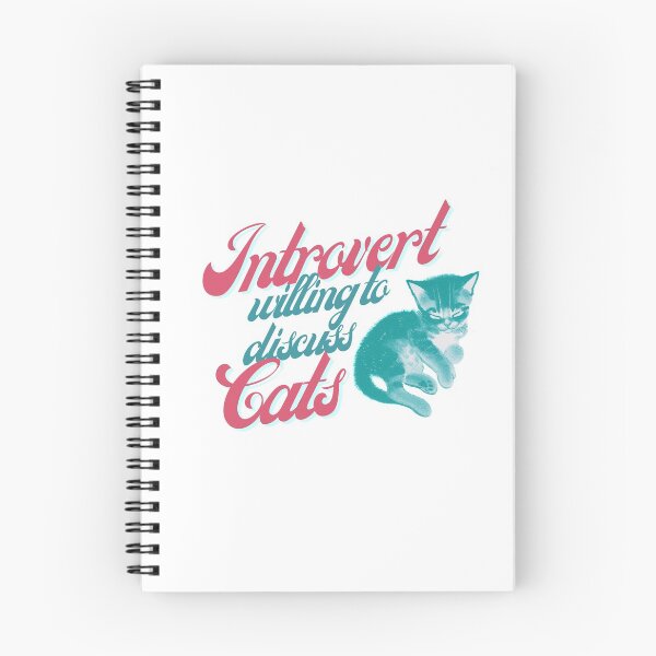 Item preview, Introvert Willing To Discuss Cats designed and sold by jancini.